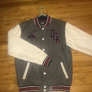 DGK Varsity Jacket with wool and leather